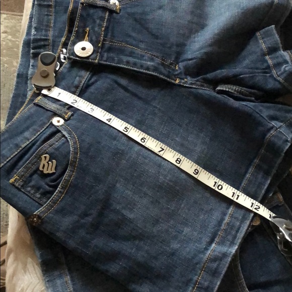 Man ALIVE denim jean shorts 5 pockets - Picture 10 of 11